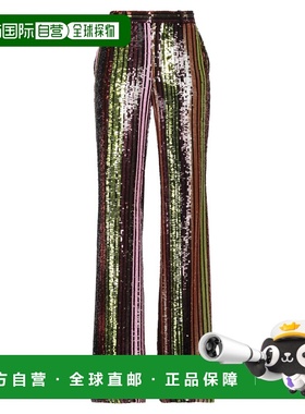 1h可退 香港直邮Dsquared2 二次方 女士 休闲长裤 black黑色 舒适