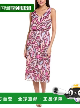 自营 Sam Edelman玫瑰景观迷笛连衣裙-紫色 美国奥莱直发