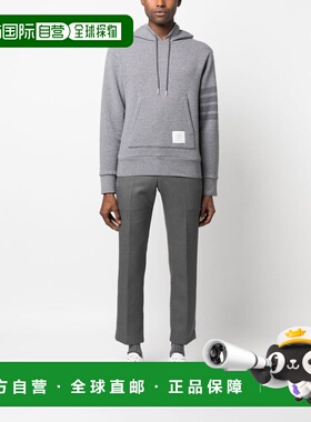 1h可退 香港直邮Thom Browne 汤姆 布朗 男士 长袖连帽卫衣 MJT39