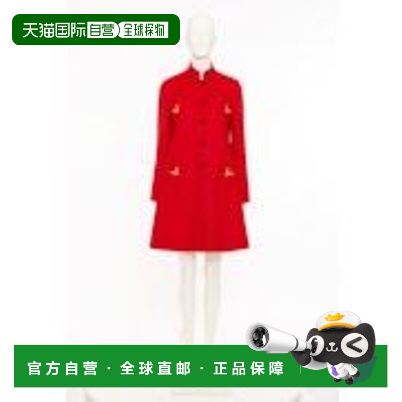 1h可退 香港直邮VALENTINO 女士大衣 7B3CA7T06JAR9M AW2025 红色