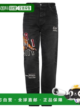 1h可退 香港直邮AMIRI 男士 牛仔长裤 black黑色 舒适时尚
