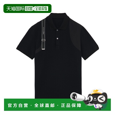 1h可退 香港直邮ALEXANDER MCQUEEN 26SS Harness  Polo 衫 Men