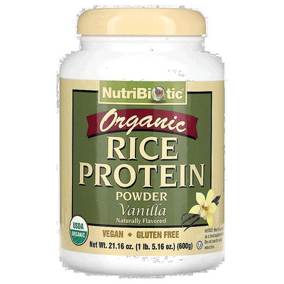 香港直发Nutribiotic有机大米蛋白质粉吸收营养易滋养600g