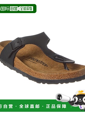 自营 Birkenstock Gizeh Birko-Flor 凉鞋 - 黑色 美国奥莱直发
