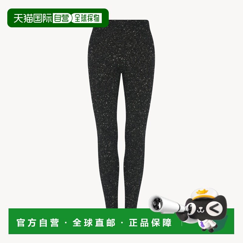 自营欧洲直邮THE ROW MUMUKA女士羊绒打底裤黑色紧身裤