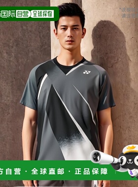 日本直邮Yonex 10537 游戏T恤 适合风格 男女通用 羽毛球 网球 软