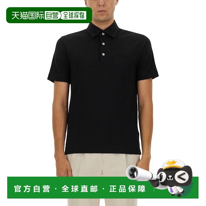 1h可退 香港直邮zegna 杰尼亚 男士 棉质口袋Polo衫 UG392A2G752