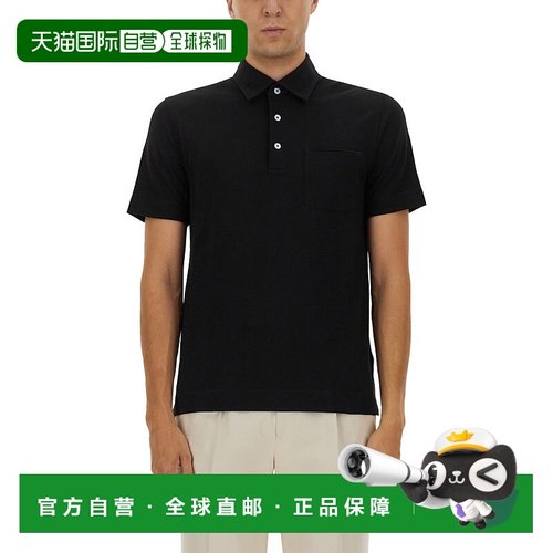 1h可退 香港直邮zegna 杰尼亚 男士 棉质口袋Polo衫 UG392A2G752