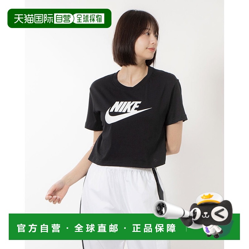 日本直邮 Nike 女士Essential Crop Icon French Terry短袖T恤 BV