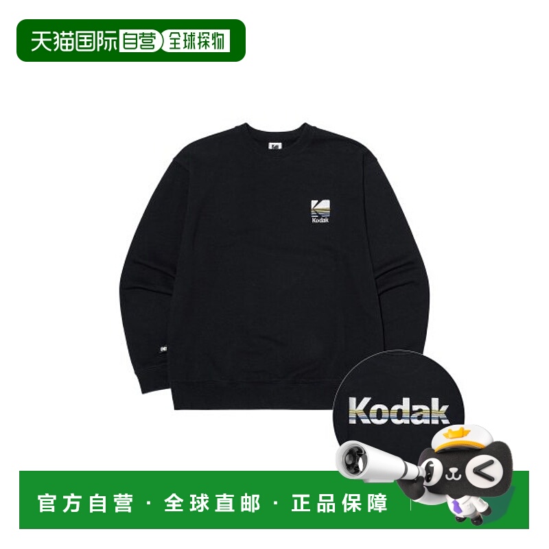 韩国直邮KODAK正品新款美式校园时尚运动男款卫衣K4123LFS14BLK