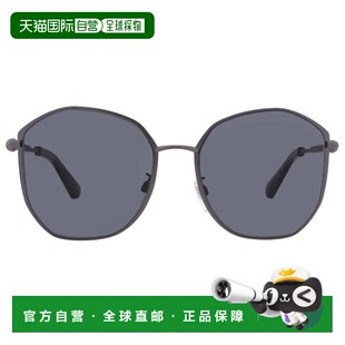 自营Burberry Dark Grey Irregular Ladies Sunglasses BE3153D 1