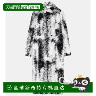 香港直邮潮奢 甘尼 1小时内可退 GANNI 001267 女士 人造皮草大衣