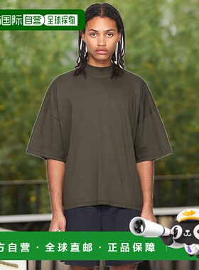 1h可退 香港直邮潮奢 The Row 男士 绿色 Dustin T 恤 289K291