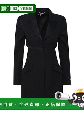 香港直邮Versace 长袖西装外套 10112871A06750范思哲羊毛