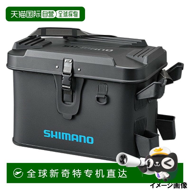 日本直邮Shimano 鱼竿架船包 (硬式) 27L 黑色 [BK-007T]