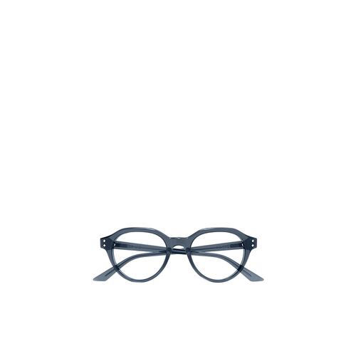 GUCCI 男士眼镜 GG1894O003 SS2025 蓝色 圆框平光镜