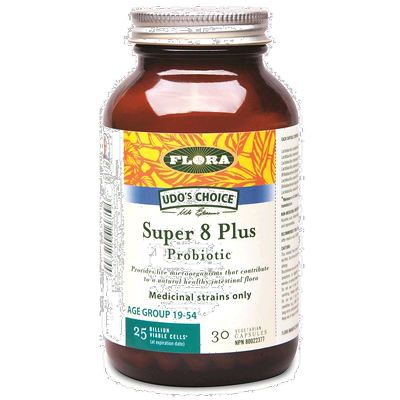 加拿大直邮Flora Super 8 Plus 益生菌 250 亿个活细胞 (VCap)