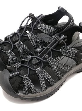 KEEN 女式凉鞋 Whisper 1028815 SS24 W WHISPER 鞋户外/钢灰色