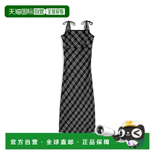 日本直邮日潮 GRL 格子纹丝带连衣裙鱼尾裙长裙 GN507内搭