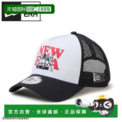 日本直邮New Era 纽亦华 9FORTY A-Frame Moomin Music 姆明 网眼