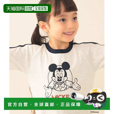 日本直邮BEAMS mini 儿童 迪士尼米奇印花T恤（90-140cm） 450800