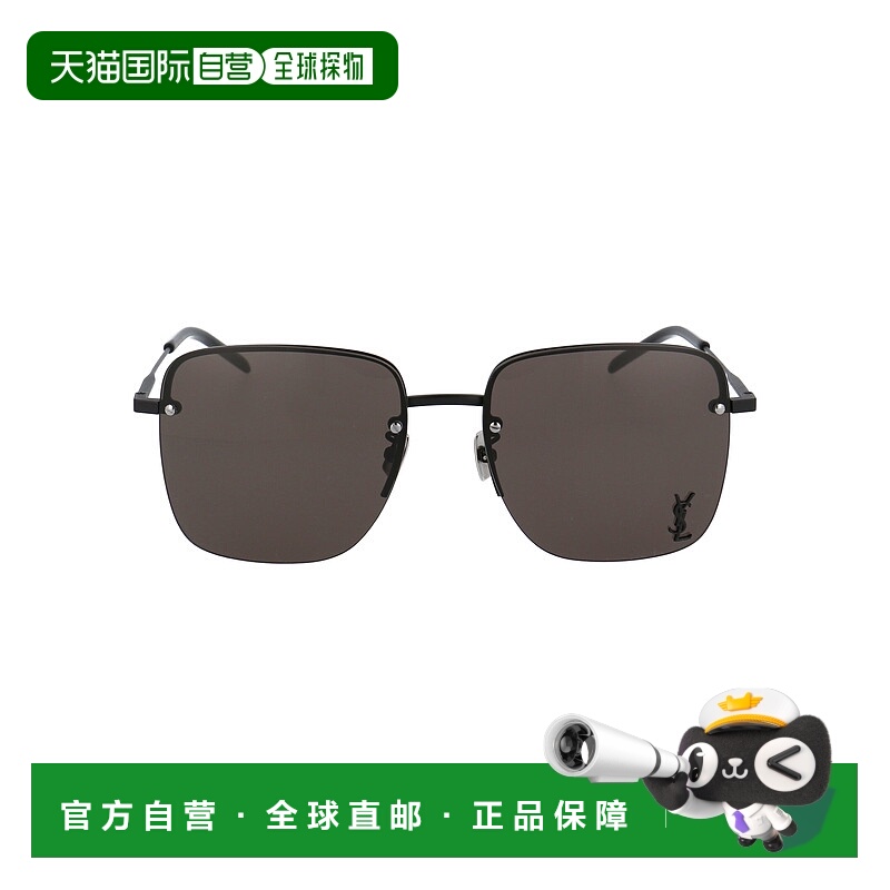 1h可退 香港直邮SAINT LAURENT 女士眼镜 SL312M001 AW2025 黑色