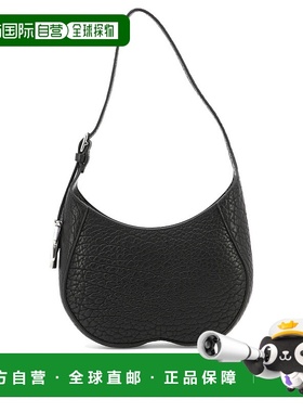 香港直邮BURBERRY 女士单肩包 8080955BLACK AW2025 黑色 