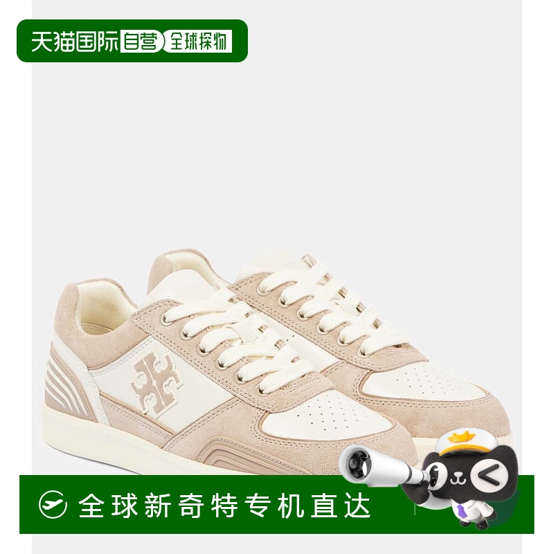 1h可退 香港直邮潮奢 Tory Burch 托里 伯奇 女士 Court 三叶草绒