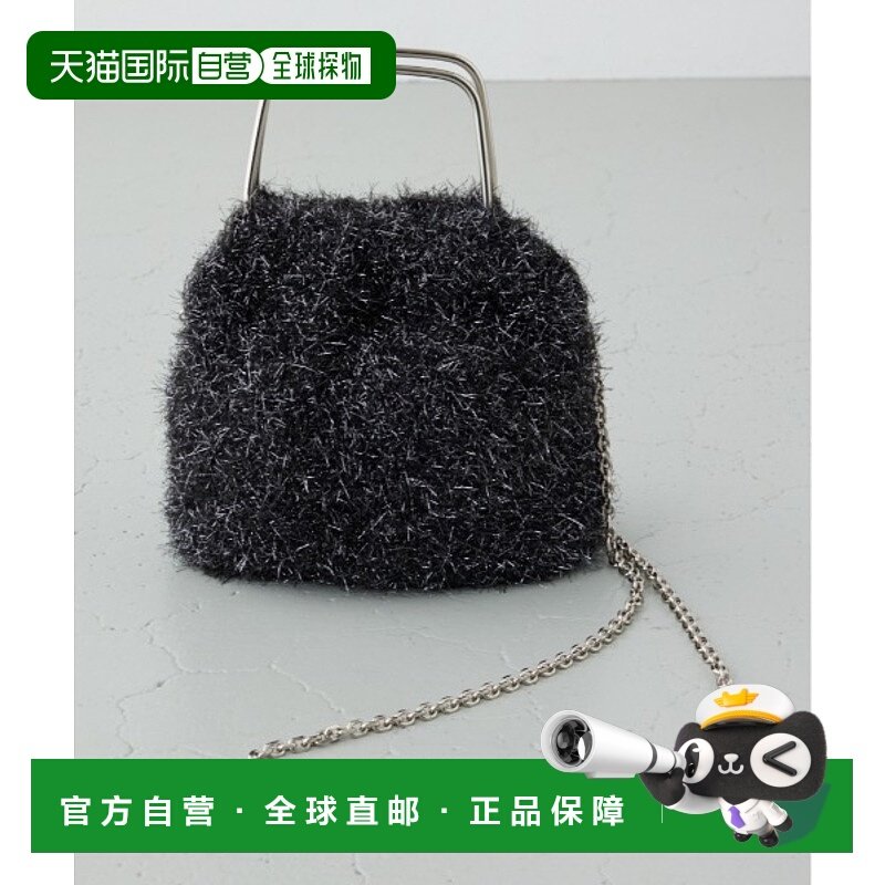 1h可退 日本直邮AZUL BY MOUSSY 女装 亮片绒面金属手柄2WAY女包