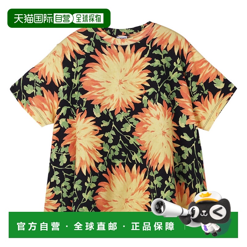 日本直邮LOEWE 圆领T恤多色 女款 s540y22x72 9990 TRAPEZE TOP