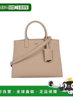 香港直邮BURBERRY 女士手提包 8072516B4741 SS2025 浅棕色 BORSA