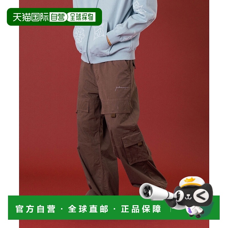 1h可退 日本直邮XLARGE男女同款宽松双口袋工装裤 101254031013