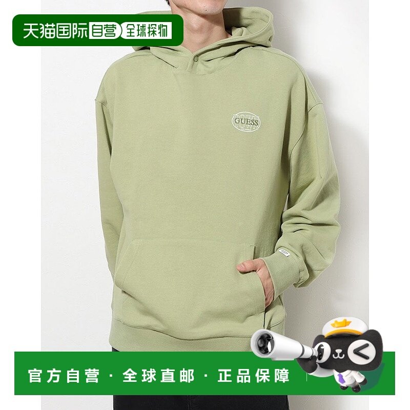 日本直邮Guess Downtown Embroidered Snap连帽卫衣 [GU1432EM282