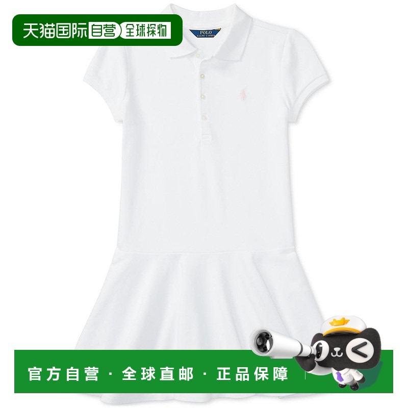 【美国直邮】Polo Ralph Lauren|小童网球风连衣裙运动
