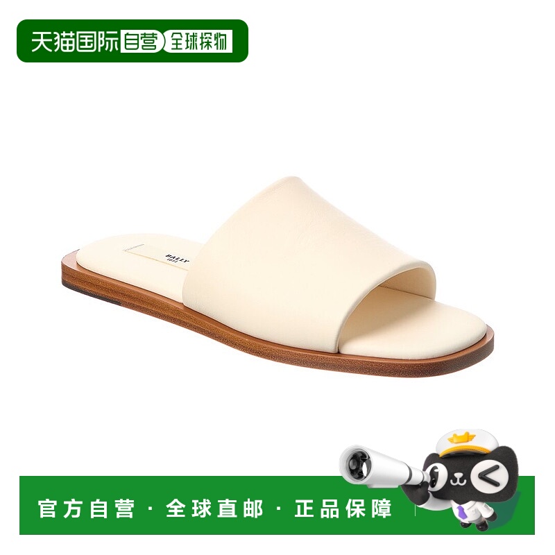 自营Bally Sabian皮革凉鞋-白色 美国奥莱直发