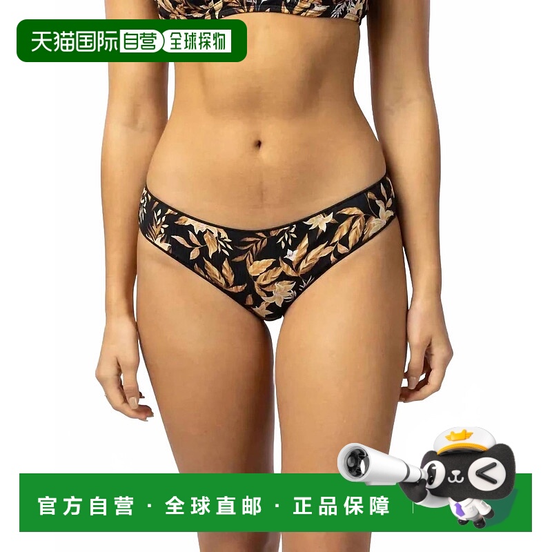 自营rip curlWomen’S La Isla Hipster Bikini Bottom In Black