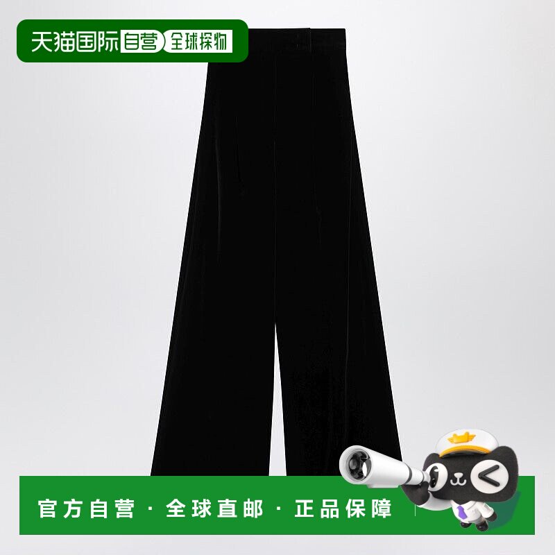 1h可退 香港直邮MAX MARA 女士休闲裤 BRATTO1234WO003 AW2025 黑