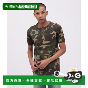 日本直邮AVIREX EC_DAILY S/S H-NECK CAMO TEE 短袖T恤 [AV1129E