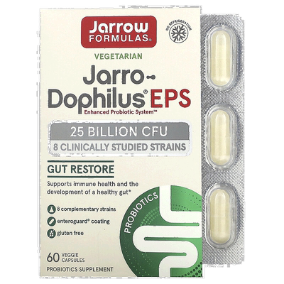 香港直发jarrow formulas益生菌补充剂60粒胶囊