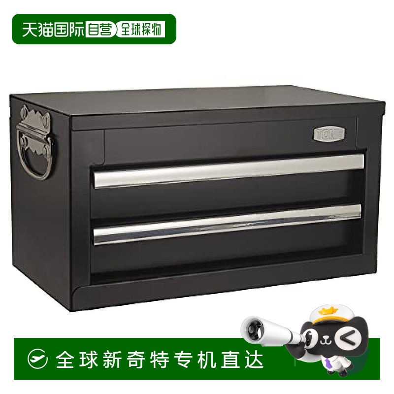 日本直邮tone家居用品收纳工具用品迷你收纳箱黑色方便携带