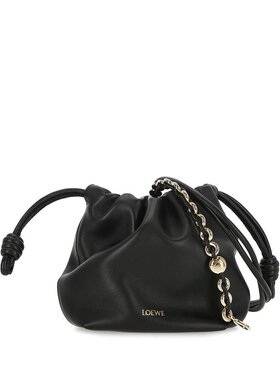 LOEWE 女士斜挎包 A914CBPX031100 CO 黑色 迷你flamenco单肩包