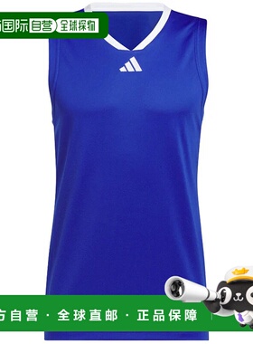 香港直邮ADIDAS 男士运动服 JN4743BLU CO 蓝色 CANOTTA UOMO LEG