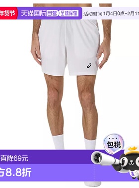 日本直邮ASICS Court 7英寸短裤 2041A344 男款网球软式网球