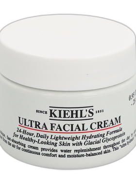 欧洲直邮Kiehl＇s/科颜氏保湿面霜补水保湿长效滋润28 g正品