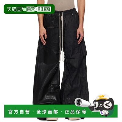 香港直邮Rick Owens Drkshdw 松紧腰休闲裤 DU01E3378COMW1阔腿裤