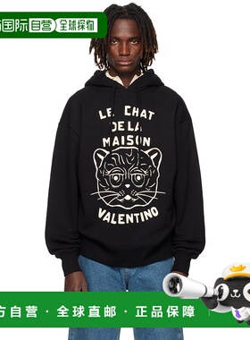 1h可退 香港直邮Valentino 华伦天奴 男士 黑色 Le Chat De La Ma