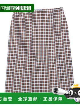 香港直邮PRADA 女士半身裙 P179Y173NSOOOF0SV4 SS2025 花色A字裙