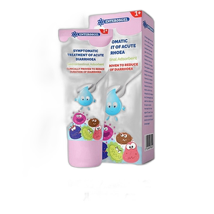 欧洲直邮英国药房ENTEROSGEL儿童凝胶腹泻肠易激综合征拉肚子90g