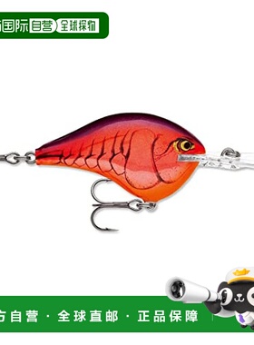【日本直邮】Rapala乐伯乐路亚鱼饵红色户外远投5cm 12g DT08DMN
