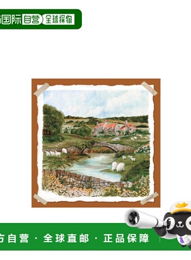 香港直邮Longchamp 田园美景丝巾 50662GSO